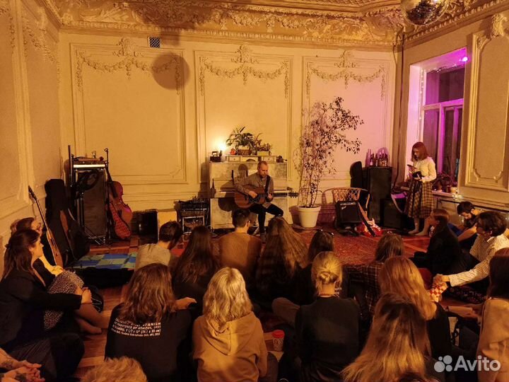 Музыкант, певец, вокалист, гитарист на мероприятие