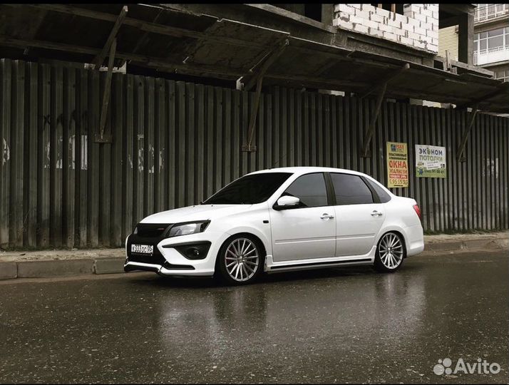 Бампер на Лада Гранта обвес тюнинг