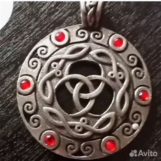 Подвеска талисман брелок амулет Обоюдный Трискель