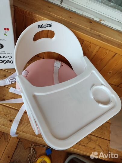 Стульчик-бустер для кормления складной