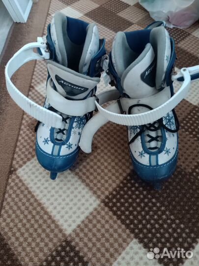 Коньки детские раздвижные 30 33