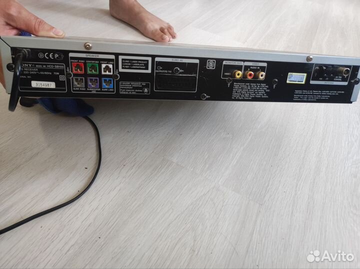 Dvd плеер sony домашний кинотеатр