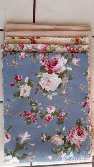 Набор N8 тканей для рукоделия 5 шт.38*48 хлопок