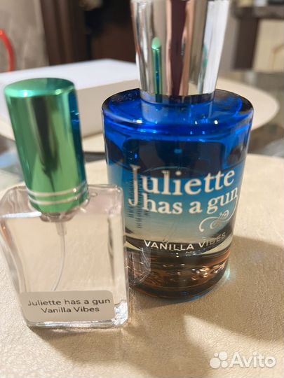 Juliette has a gun vanilla vibes заказ доя Лилии