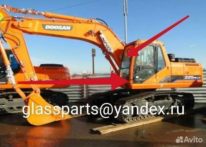 Стекло лобовое-кузовное на Doosan DX 190,225,300