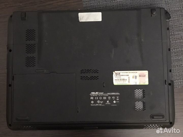 Корпус в сборе для ноутбука Asus K40AF