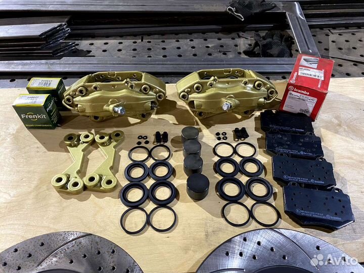 Тормоза Brembo 4pot Lancer