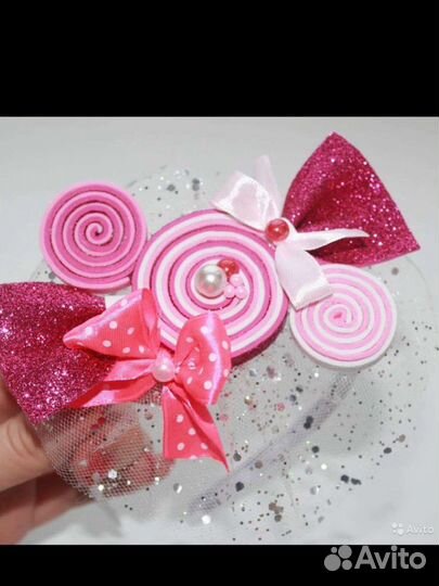 Ободок конфета, конфетка