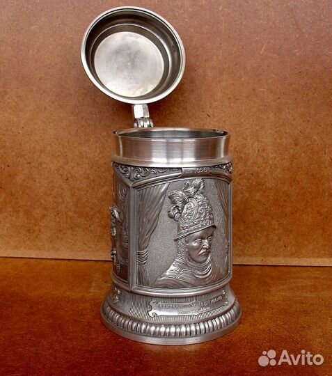 Продаю немецкую оловянную пивную кружку