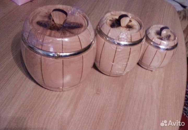 Подарочный набор из сосновых бочат