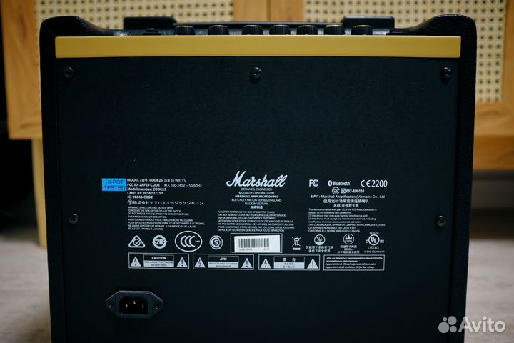 Комбоусилитель Marshall code 25