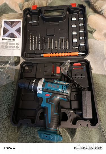 Шуруповерт bosch 18v