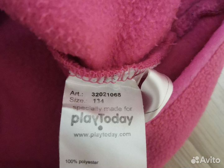 Флисовая кофта playtoday 134