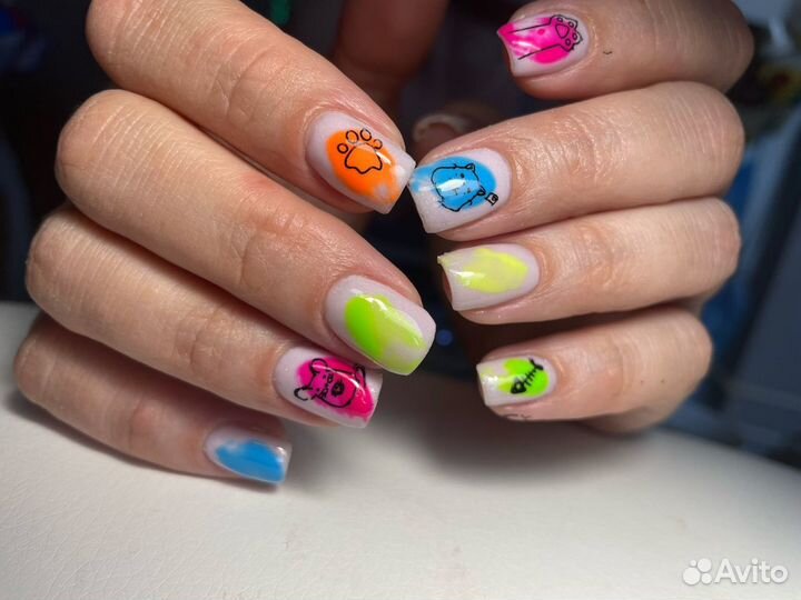 Маникюр с покрытием