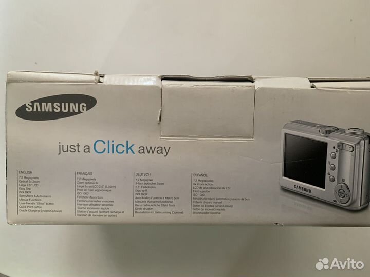 Цифровой фотоаппарат samsung