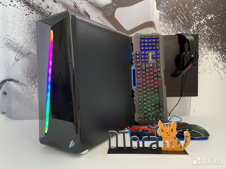 Игровой пк Core i7 9700, 32 гб DDR4, SSD