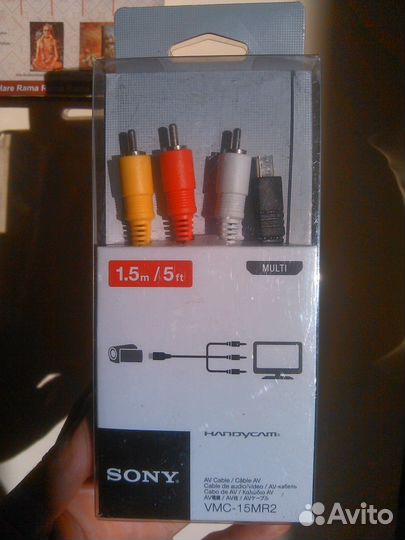 AV кабель VMC-15MR2 для видеокамеры Sony