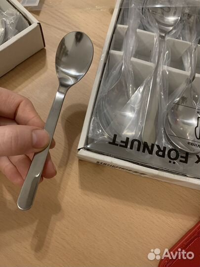 Новые чайные и столовые ложки IKEA fornuft