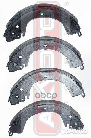 AKS6718 akyoto колодки тормозные барабанные зад