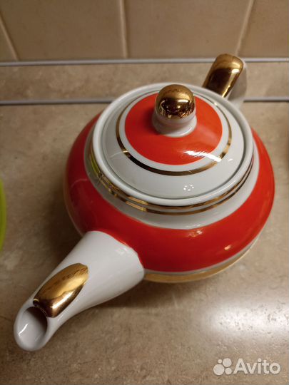 Чайник заварочный фарфоровый СССР