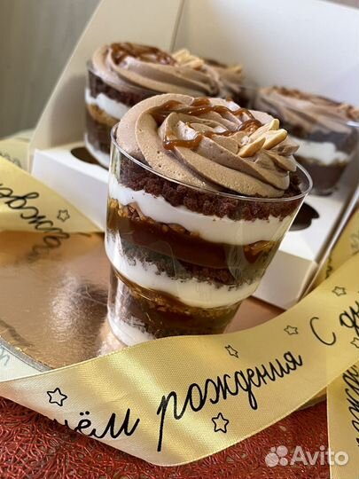 Капкейки, трайфлы, Cake to go на заказ