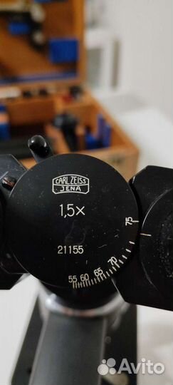Коллекционный микроскоп Carl Zeiss Jena