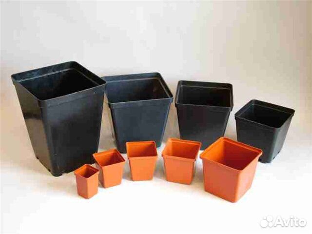 Горшки рассадные, технологические