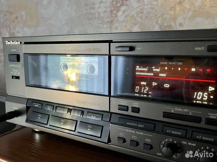 Кассетная дека technics rs tr355