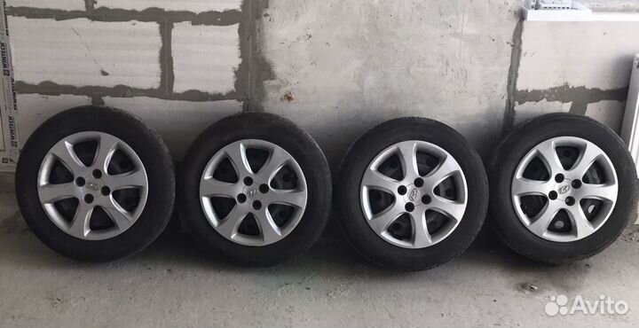 Штампованные диски r15 на hyundai solaris,kia rio