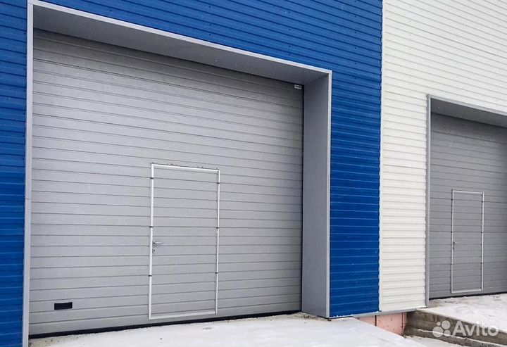 Секционные ворота