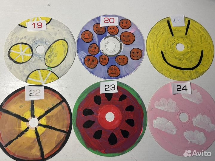 Сд диски разукрашенные