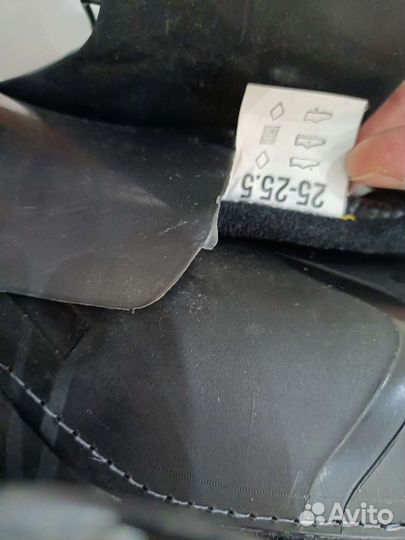 Горные лыжи и ботинки 25.5