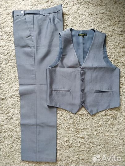 Брюки + жилет для мальчика 140