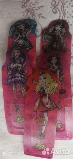 Закладки для книг Ever After High