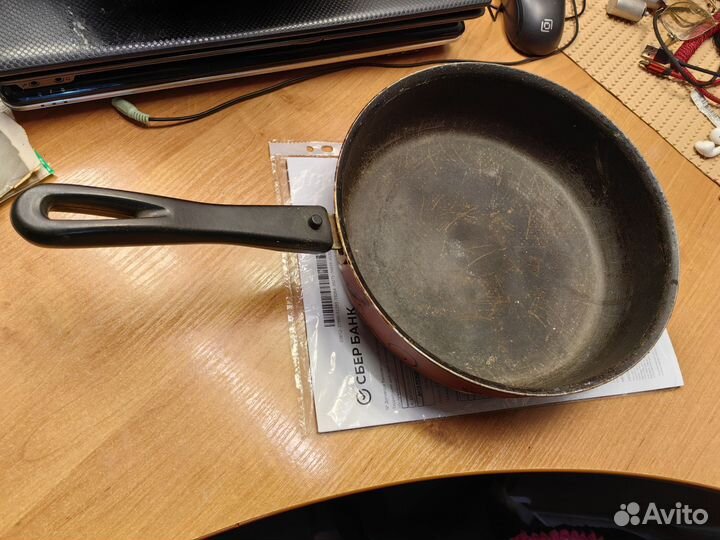 Сковорода tefal, мечта и с деревянной ручкой