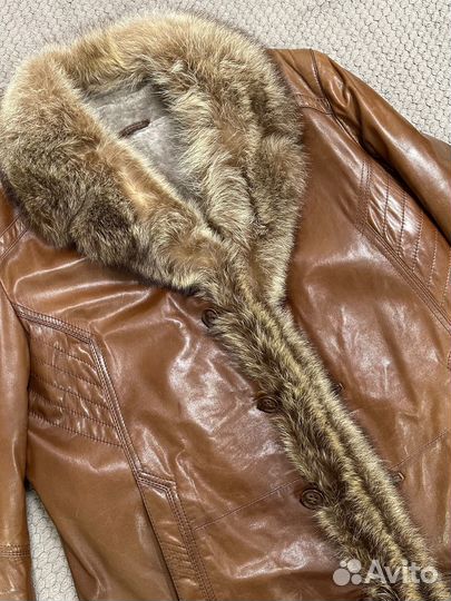 Дубленка натуральная мужская