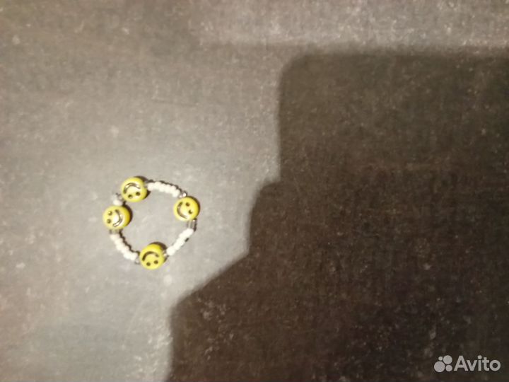 Кольцо из бисера