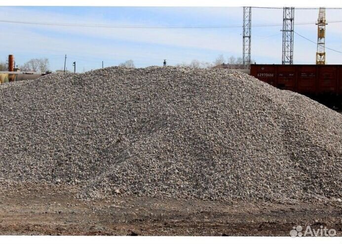 Щебень крупный