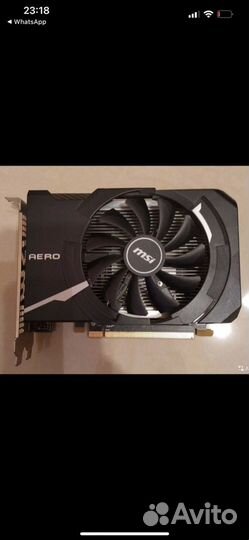 Видеокарта для игр и не только MSI aero RX 550 2Gb