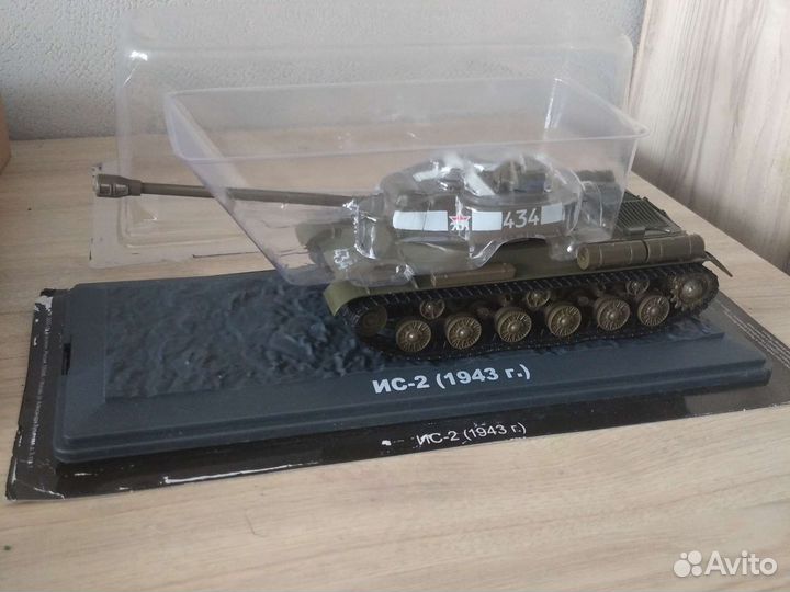 Модель танка Ис-2(1943) 1:43