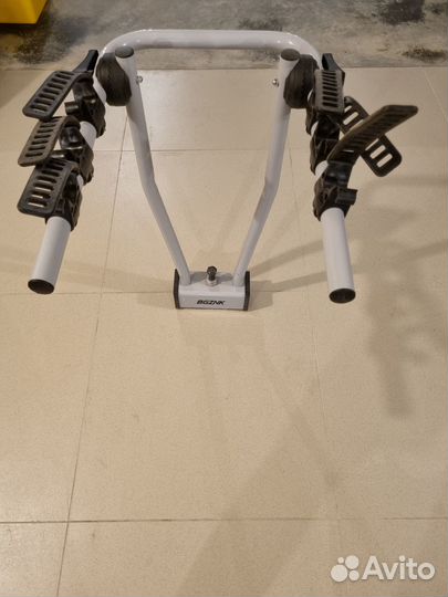 Велокрепление на фаркоп на три велосипеда