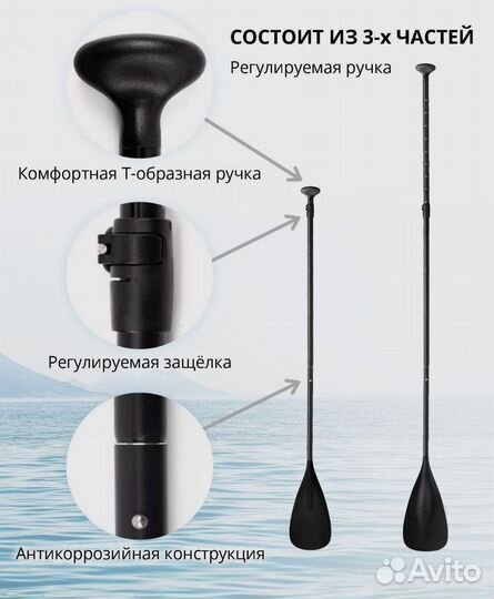 Весло для SUP сап борда