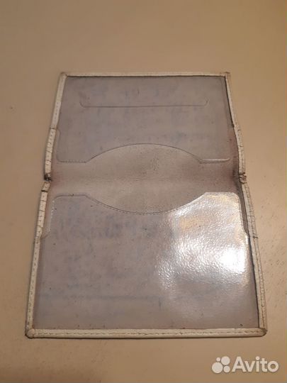 Обложка на паспорт, нат. кожа, Mitya Veselkov, б/у