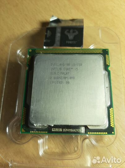 Процессор Intel Core i5-750 2.66GHz 2.5GT/s 8Mb 2x