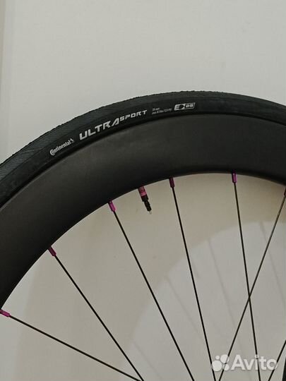 Трековый вилсет карбон 55мм sapim / фикс