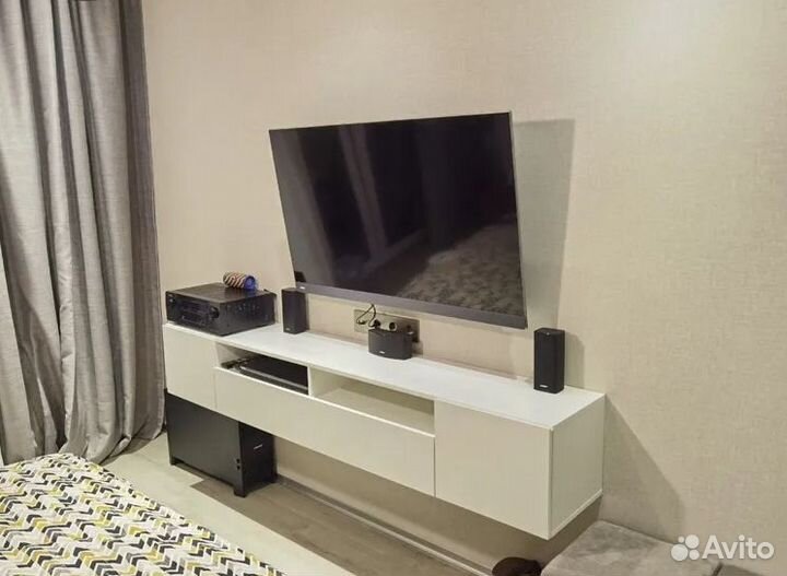 Подвесная тумба тв