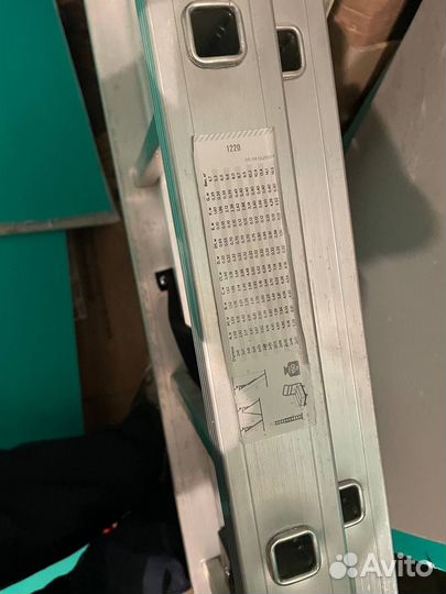 Лестница двухсекционная 2х12 новая