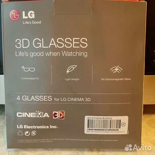 Очки LG-3D Оригинал
