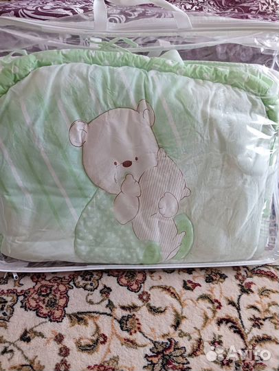 Бортики в детскую кроватку