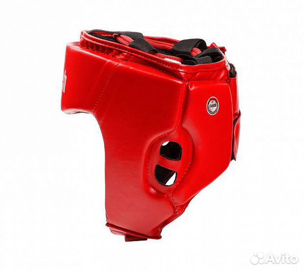 Шлем боксерский clinch olimp красный C112
